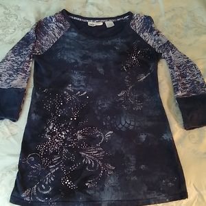 Miss Me Cotton Shirt -size Medium